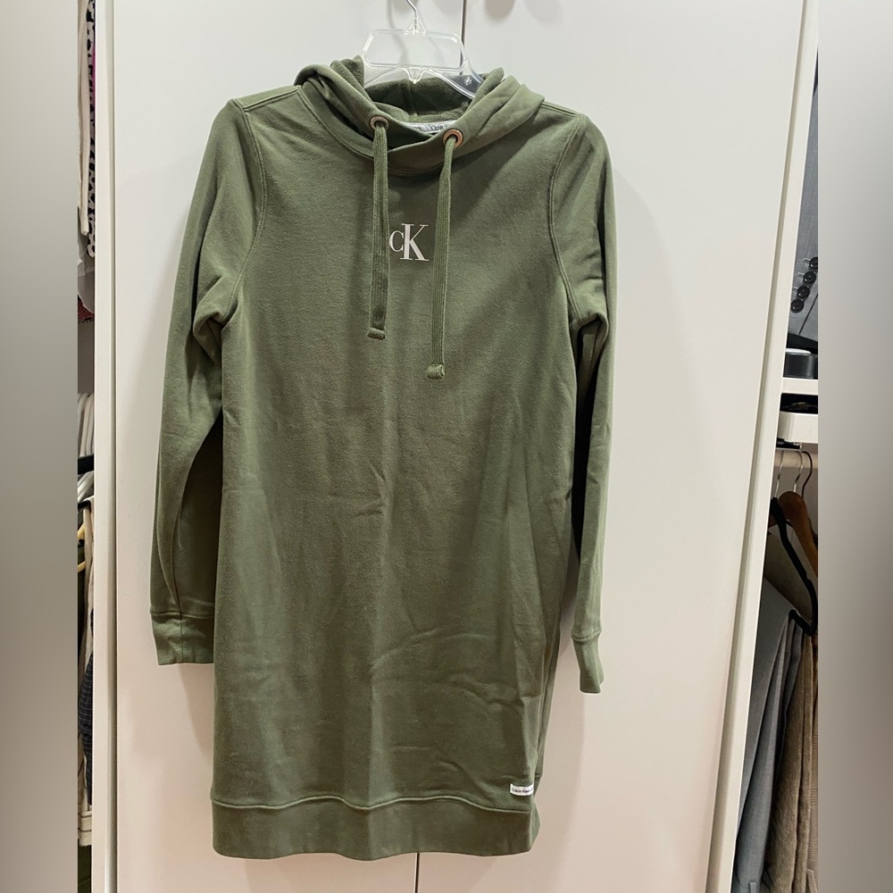 Calvin Klein Jeans Sage Turtleneck Sweater Dress